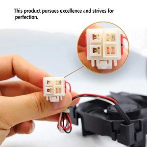 Ventilador para Refrigerador Nidec 12V 0.16A de Alta Eficiencia para Piezas de Refrigeración de Congeladores - Product Image 3