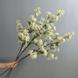 Piante Artificiali di Osmanto per Decorazione Casa, Ornamenti da Giardino, Piante Decorative, Piante per Paesaggistica, Fiori Artificiali in Plastica - Product Image 4