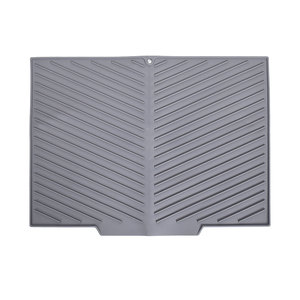 Vente en gros de coussinets de vidange rectangulaires pour évier, tapis de séchage de vaisselle, tapis de table isolant antidérapant - Product Image 6