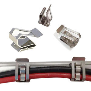 Grampo do cabo do aço inoxidável quadrado do costume 6mm2 para montar painéis solares do picovolt - Product Image 4