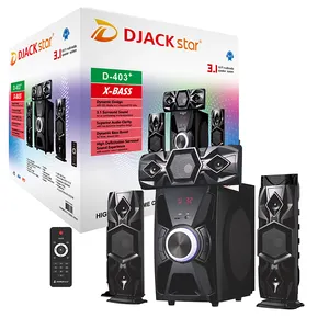 DJACK STAR D-403 + dj家用便携式汽车无线扬声器系统制造商电子家庭影院系统扬声器