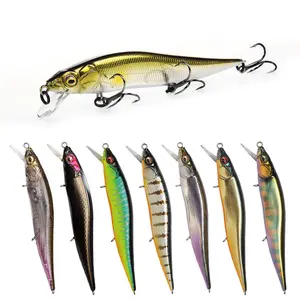 Balıkçılık Lures Minnow 98mm 10.5g bas balıkçılık askıya balık yemi yüzer Pesca Seuelos pesca