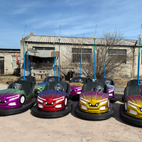 Promotion : Manège de Plafond Électrique pour Enfants et Adultes, Voitures Tamponneuses Sky Net pour Parcs d'Attractions