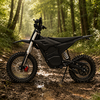 Moto électrique tout-terrain rapide M7, vitesse maximale 80 km/h, moteur à entraînement direct 60V 72V, couple de 260 Nm, batterie au lithium, vélo électrique tout-terrain pour adultes