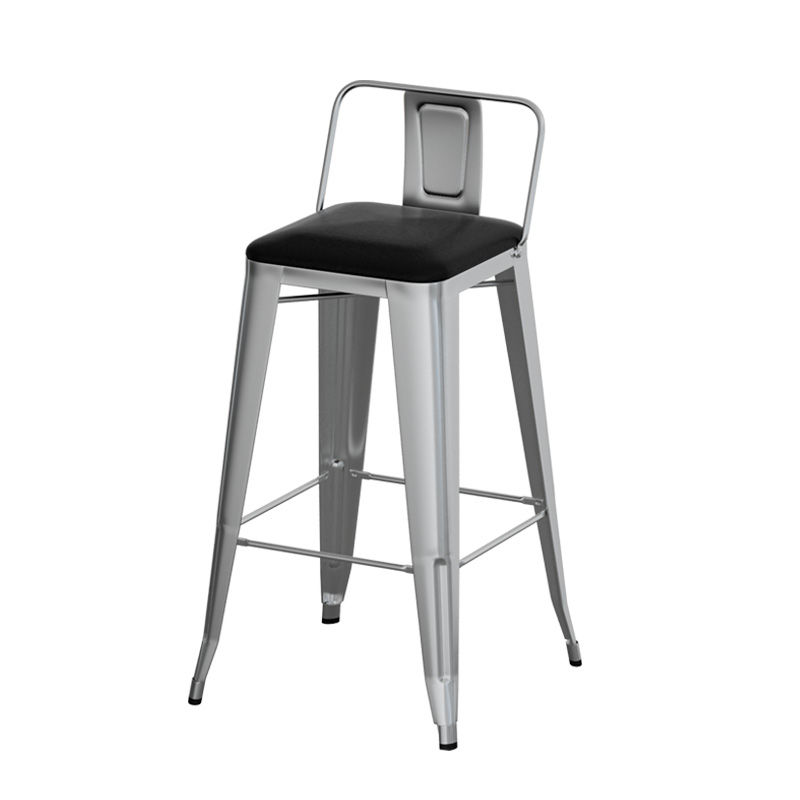 Silver 65 high leather surface