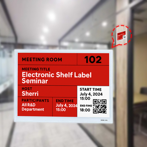 Smart Office Solution Wireless <b>Bluetooth</b> Etiqueta Electronica Digital Signage Esl Label Indoor Epaper Large E Ink Screen Display - Product Image 1