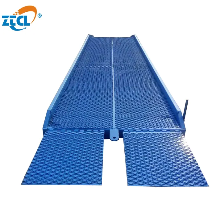 Materials handling plate mobile container loading ramp truck dock ramp for sale