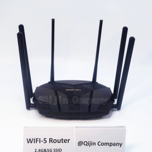 Enrutador WiFi D196G usado <span class=keywords><strong>AC1900</strong></span> banda Dual de alta ganancia 2,4G 5G 1900Mbps 6 antenas externas enrutador inalámbrico doméstico Wi-fi - Product Image 2