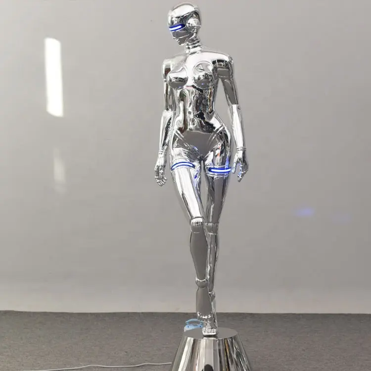 カスタム3D印刷像高精度シミュレーション3Dアートワーク彫刻ポートレート電気メッキ女性小道具