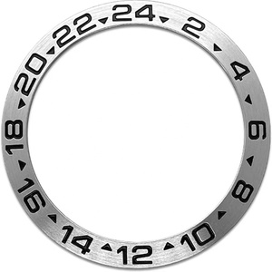 38mm * 30,7mm plata oro rosa cepillo oblicuidad bisel inserto apto para SKX007 SUB <span class=keywords><strong>GMT</strong></span> hombres Relojes - Product Image 1