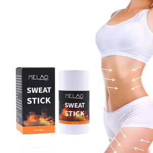 MELAO 개인 상표 체중 스틱 슬리밍 땀 크림 뜨거운 젤 지방 화상 스틱 안티 셀룰 라이트 젤