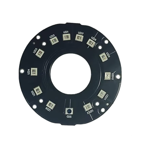 Плата PCBA с ИК-светодиодами 2835 и фотоэлементом, 12 светодиодов, круговая сборка, толщина медной пластины 1 унция, для камер видеонаблюдения и ночного видения - Product Image 1