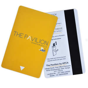 <span class=keywords><strong>Carte</strong></span> en plastique inscriptible imprimable classique avec puce IC à bande magnétique - Product Image 6