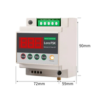Module de commutation relais 433Mhz antenne externe DC12V/24V/AC220V/380V télécommande sans fil pour lampe/pompe moteur Max 220V 10A