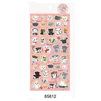 Nekoni Animaux Autocollants PVC Vinyle Autocollant imperméable Kawaii Autocollant Décalques Décoratifs Faits Sur Commande Adhésifs Autocollants pour Autocollants Feuille