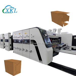 Machine d'impression et de découpe automatique Flexo 2/3/4 couleurs pour carton ondulé, idéale pour la fabrication de boîtes en carton - Product Image 2