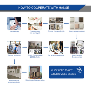 Hiện Đại Đồ nội thất nhà bếp Modular tối màu xám tủ hiện đại thiêu kết đá với bồn rửa nhà bếp đảo bảng thiết lập - Product Image 5