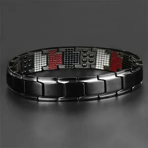 Wholesale Detachable Multi Point Magnetic Therapy Bracelet Accessories Energy Stones Sanoba Bracelet