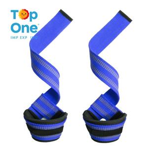 TopOne Pink Ajustable Neopreno Hand Wraps Powerlifting Heavy Duty Fitness Gym Lifting Correas para hombres y mujeres - Product Image 5