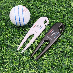 Inicio Martillado Flip Caps Gun Heart Hong Monederos personalizados Diamantes Drive Aproximadamente caña Sublimación mínima Marcador de pelota de golf - Product Image 6