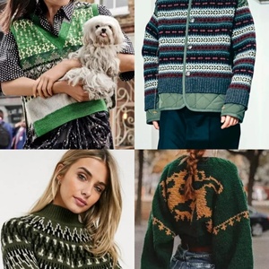 Maglione in Jacquard personalizzato OEM & ODM islandese - Product Image 5