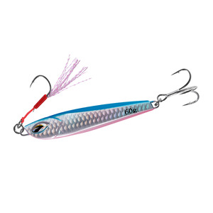 NOEBY 60g <span class=keywords><strong>Sardine</strong></span> Slide Jig Leurre de pêche en métal longue distance avec crochet Jig Leurres d'eau salée en métal - Product Image 4