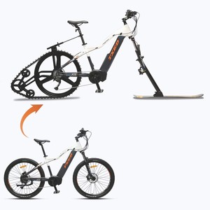 TXED Vélo <span class=keywords><strong>de</strong></span> neige électrique 48V VTT Moteur central 500W avec système d'assistance au pédalage Vélo électrique tout-terrain - Product Image 6