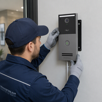 Grandstream GDS3726 Intercomunicador de Video SIP 1080P con IA, ISP, IC, Tarjeta NFC, Estación de Puerta, PoE, Control de Acceso IP y Detección de Intrusión
