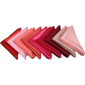 Paño de satén para restaurante, servilleta de boda, 100% poliéster, para novia - Product Image 4