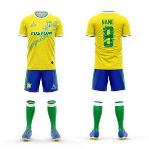 Uniforme de Fútbol de Diseño Original al por Mayor, Nombre y Número Personalizados, Conjuntos de Camisetas de Fútbol, Camiseta de Fútbol Transpirable de Secado Rápido - Product Image 6