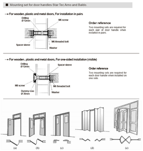 ผลิตสแตนเลสสตีลที่ทันสมัย 304 316 มือจับประตูกระจกกระจกอาบน้ําเชิงพาณิชย์หรูหรา - Product Image 5