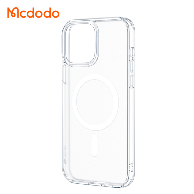 Magnetic Mobile Phone Bag Exclusive for Iphone 13 12 Non-Yellowing Airbag Carcasa De Telefono Clear Soft Edge Hard Phone Case