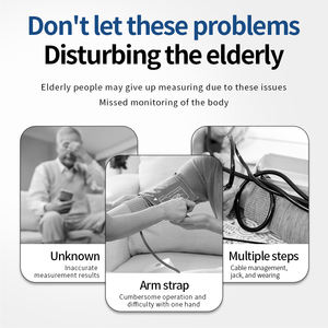 CEMHO Dual Mode <span class=keywords><strong>Digital</strong></span> Pressão Arterial Máquina Modelo Quente BP <span class=keywords><strong>Monitor</strong></span> Tela Grande Braço Tubo Esfigmomanômetro Personalizável Elétrico - Product Image 2