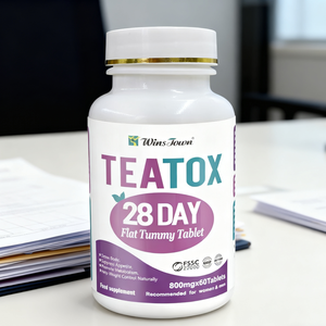 Pastillas desintoxicantes WinsTown OEM TEATOX de 28 días con extracto de plantas para quemar grasa, acelerar el metabolismo, suprimir el apetito y desintoxicar. - Product Image 1