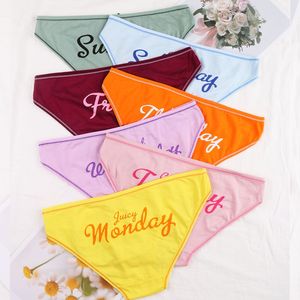 Braguitas Personalizadas al por Mayor para Chicas Jóvenes y Lindas, Ropa Interior Estampada para Damas, Lencería de Algodón para Mujer, Bragas Sexys - Product Image 3