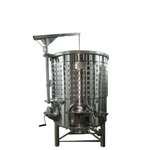 Oem 공장 포도주 양조장을 위한 뜨 뚜껑 포도주 Fermenter 스테인리스 탱크 10 톤