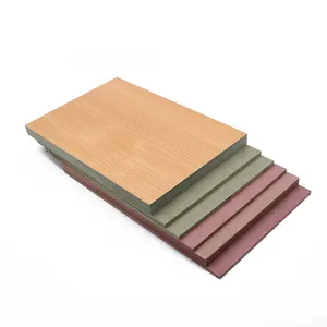 18mm 4x8 MDF with Melamine Film Sheet Melamine Laminated MDF Board for Furniture and Kitchen Cabinet