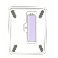Haut-parleur AUX en plastique XV-2620 avec contrôle par application, pixels 6.0, personnalisation DIY, diaporama, réveil, TWS sans fil