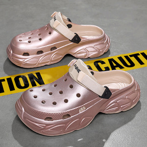 Sandalias EVA Clog <span class=keywords><strong>para</strong></span> Hombre, Verano, Exterior, Antideslizantes, Transpirables, Ligeras, Punta Cerrada, Pantuflas con Amortiguación Suave, Sensación de Caminar sobre Nubes - Product Image 3