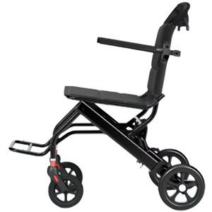Customized Lightweight Aluminum Manual Wheelchair Foldable and Physiotherapeutic for Patient Use - Product Image 1
