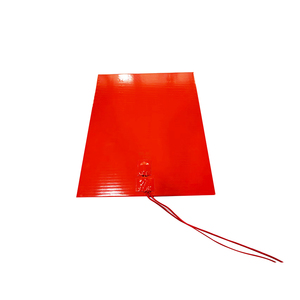 Custom 220V 230V 1200W 290x400mm Flexible <b>Silicone</b> <b>Rubber</b> Resistance Heating Elements For Ultrasonic Cleaner - Product Image 4