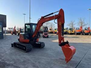 El mejor precio utilizado para el equipo de excavadora sobre orugas Kubota 3800 horas con bomba de motor-Componentes de núcleo intactos - Product Image 4