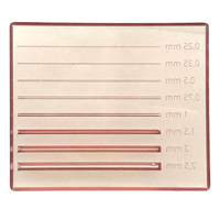 AOLIDE Plaque flexographique photopolymère 3.94mm Plaque d'impression flexographique