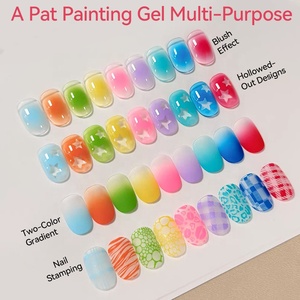 UR SUGAR Paleta de Gel UV para Uñas con Logotipo Personalizado, 16 Colores, Degradado Sólido, Gel para Patting, Gel Ombré de un Solo Trazo, Pat Pat - Product Image 3