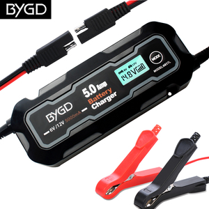 Sửa Chữa Và Bảo Trì Ắc Quy Bộ Sạc Ắc Quy 5A Với Màn Hình LCD Bộ Sạc Ắc Quy Axit Chì 6V/12V Sạc Xe Hơi Công Suất Cao - Product Image 2