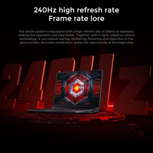 Xiaomi Redmi G Pro 16 inch máy tính xách tay chơi game, 16GB + 512GB W11 phiên bản Trung Quốc 6800H Octa Core rtx3060 máy tính đồ họa rời - Product Image 2