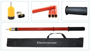 Fábrica Venda Direta Alta Tensão Electroscópio <span class=keywords><strong>Detector</strong></span> com Varas Telescópicas - Product Image 5