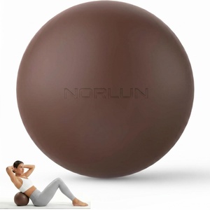 Palla per <span class=keywords><strong>Esercizi</strong></span> in PVC Non Pesata, Piccola 8 Pollici, per Yoga, Pilates, Barre, Stretching, Allenamento di Forza e Core, <span class=keywords><strong>con</strong></span> Mini Pompa - Product Image 1