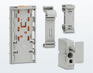 Utl jut15 loạt phân phối điện nối Din Rail khối thiết bị đầu cuối gắn pad ptfix phụ kiện - Product Image 1