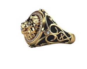 Мужские кольца с фианитами - Product Image 4
